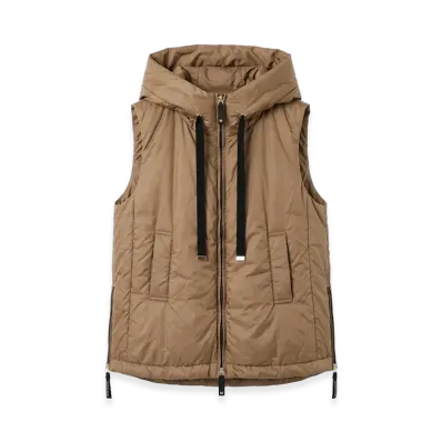 Max Mara the Cube Women's The Cube Greengo Short Gilet "Camel"