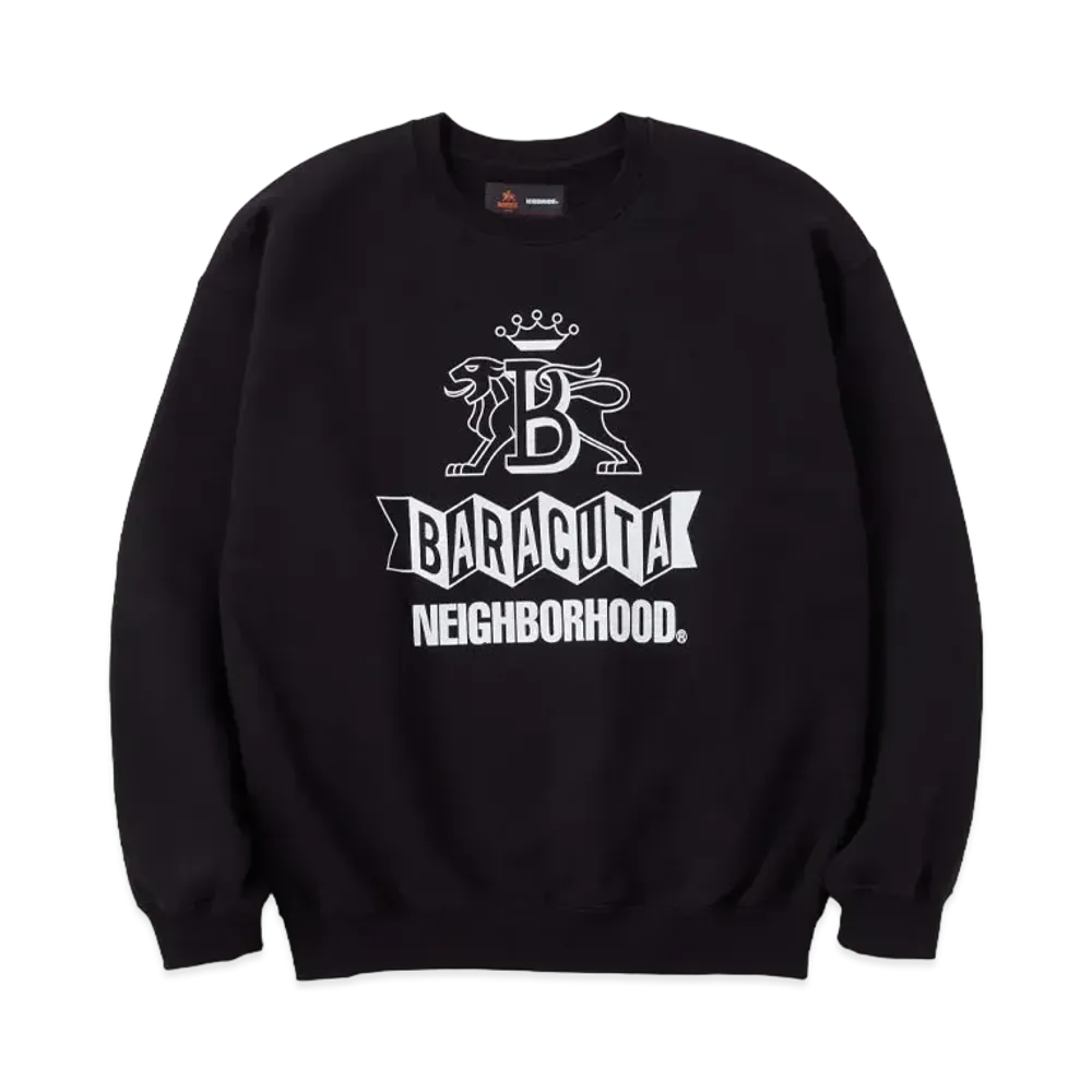 NEIGHBORHOOD x BARACUTA . Sweatshirt LS "Black"