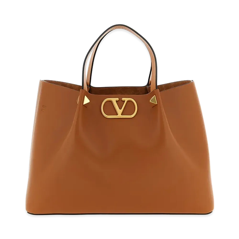Valentino Women's Shopping Garavani Vlogo Signature Medium "Brown"