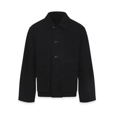 LEMAIRE 'Boxy' Jacket "Black"