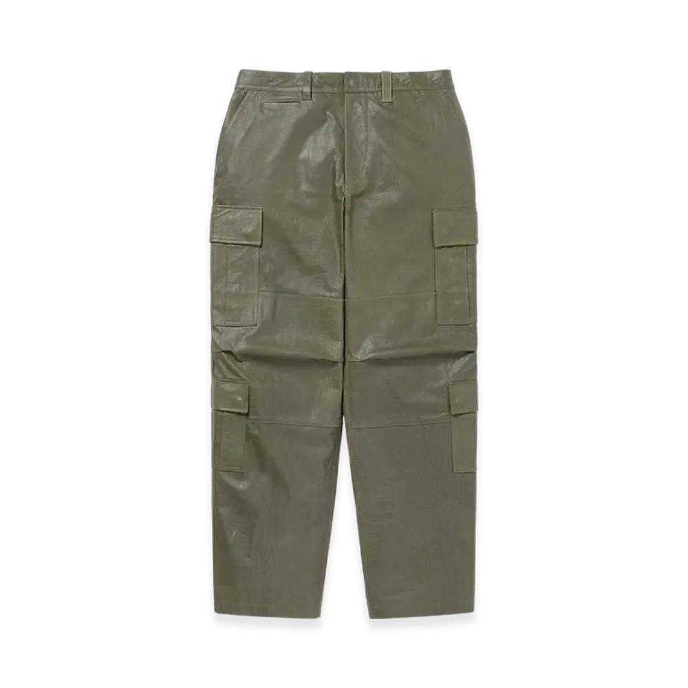 thisisneverthat Leather BDU Pant "Olive"