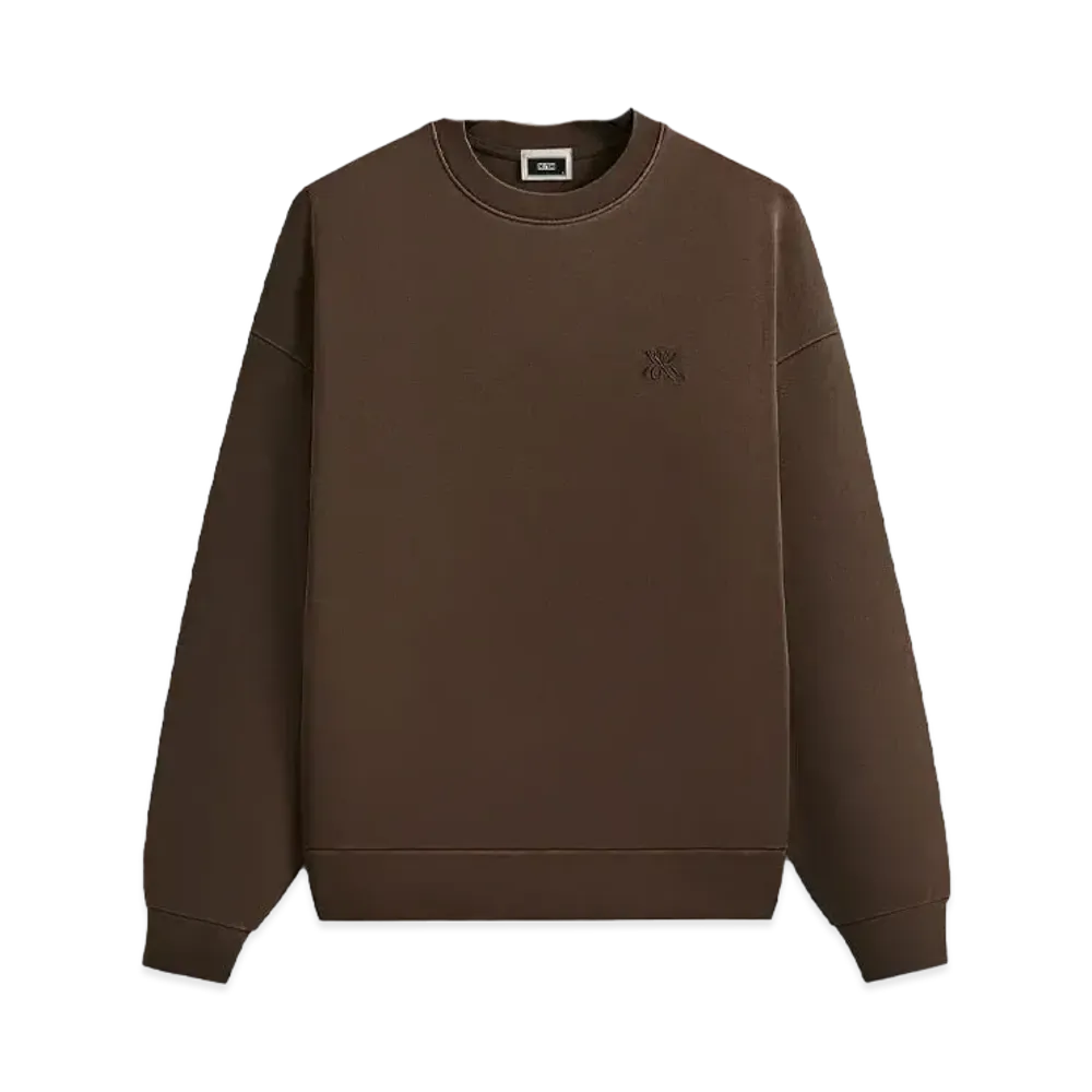 Kith Compact Knit Nelson Crewneck "Kindling"