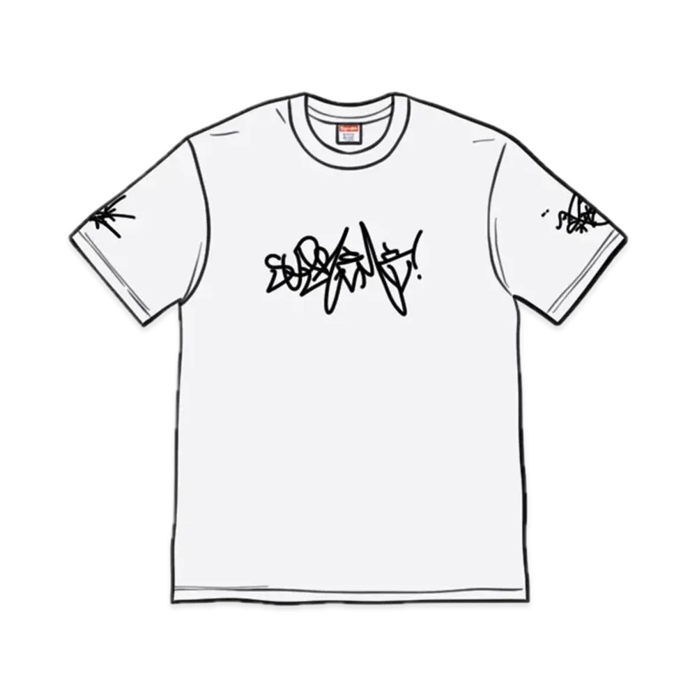 Supreme x Rammellzee Tag Tee "White"