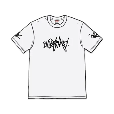 Supreme x Rammellzee Tag Tee "White"