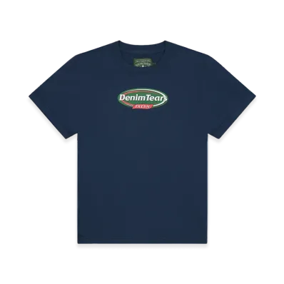 DENIM TEARS Supermarket Tee "Navy"
