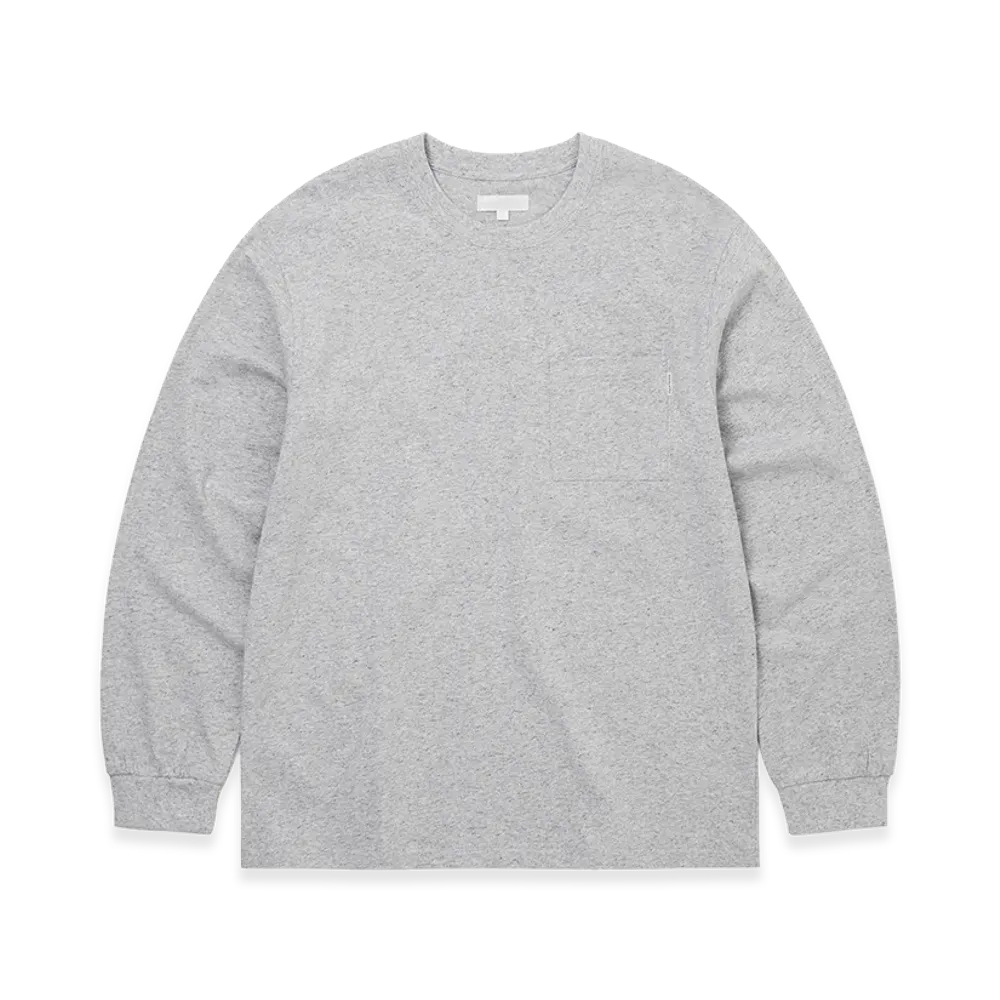 thisisneverthat Basic Pocket L/S Tee "Heather Grey"