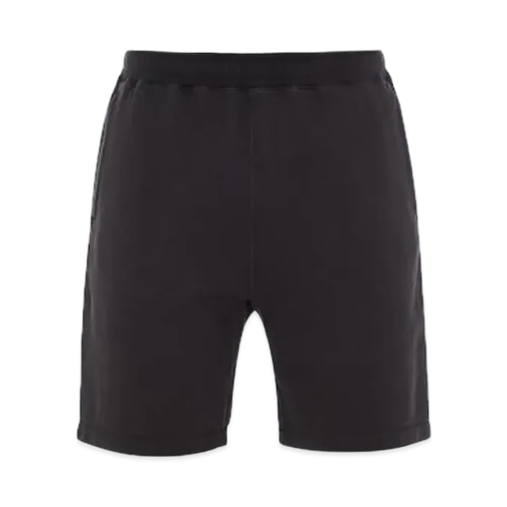 Stone Island 61355 Bermuda Shorts in Cotton Fleece - 24SS "Black"