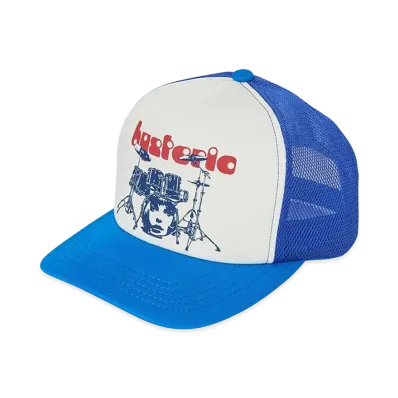 HYSTERIC GLAMOUR DRUM KIT Mesh Cap "Blue"