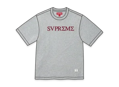 Supreme Greek S/S Top "Heather Grey"