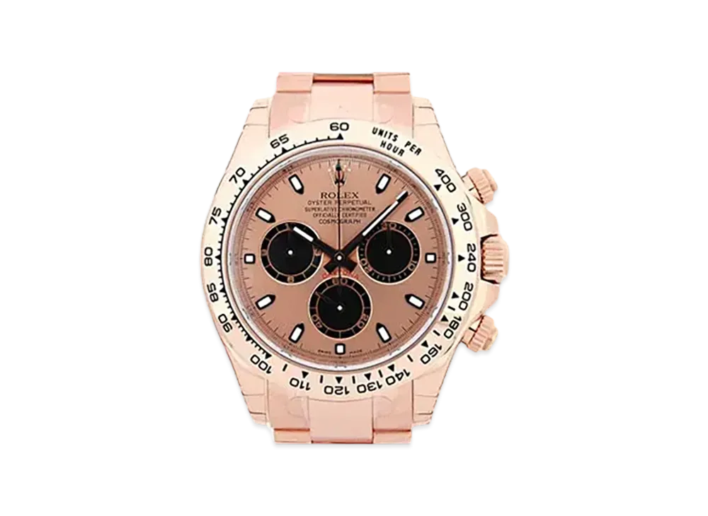 ROLEX Cosmograph DAYTONA Pink Dial 116505