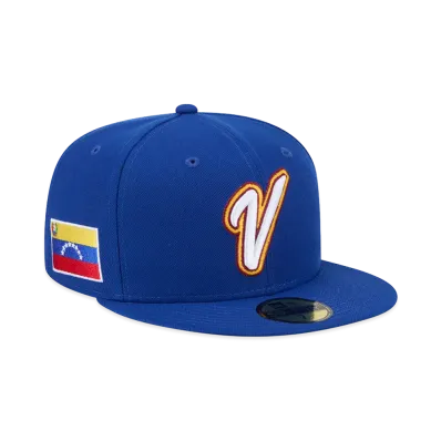 NEW ERA Venezuela Baseball 2026WBC World Baseball Classic 59Fifty Fitted Hat "Royal"