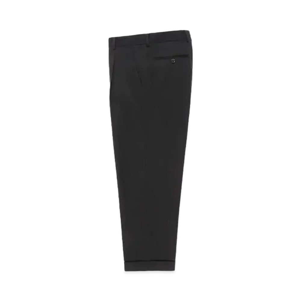 WACKO MARIA Dormeuil / Pleated Trousers (Type-2) "Black"