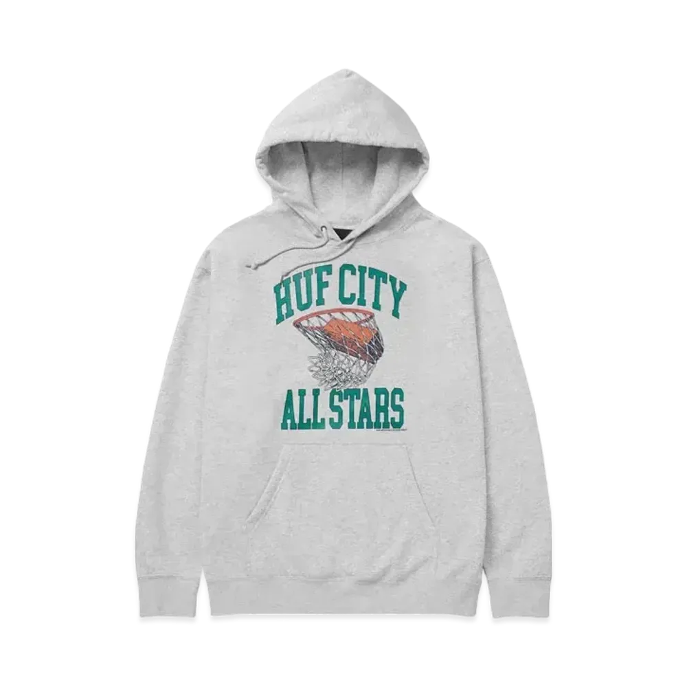 HUF Swish Hoodie "Heather Gray"