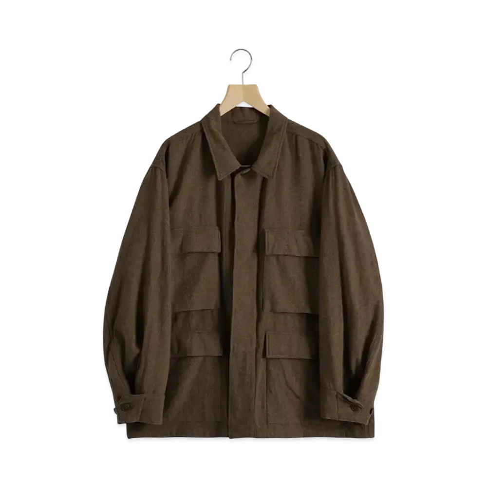 COMOLI Khaki B.D.U Jacket "Khaki"