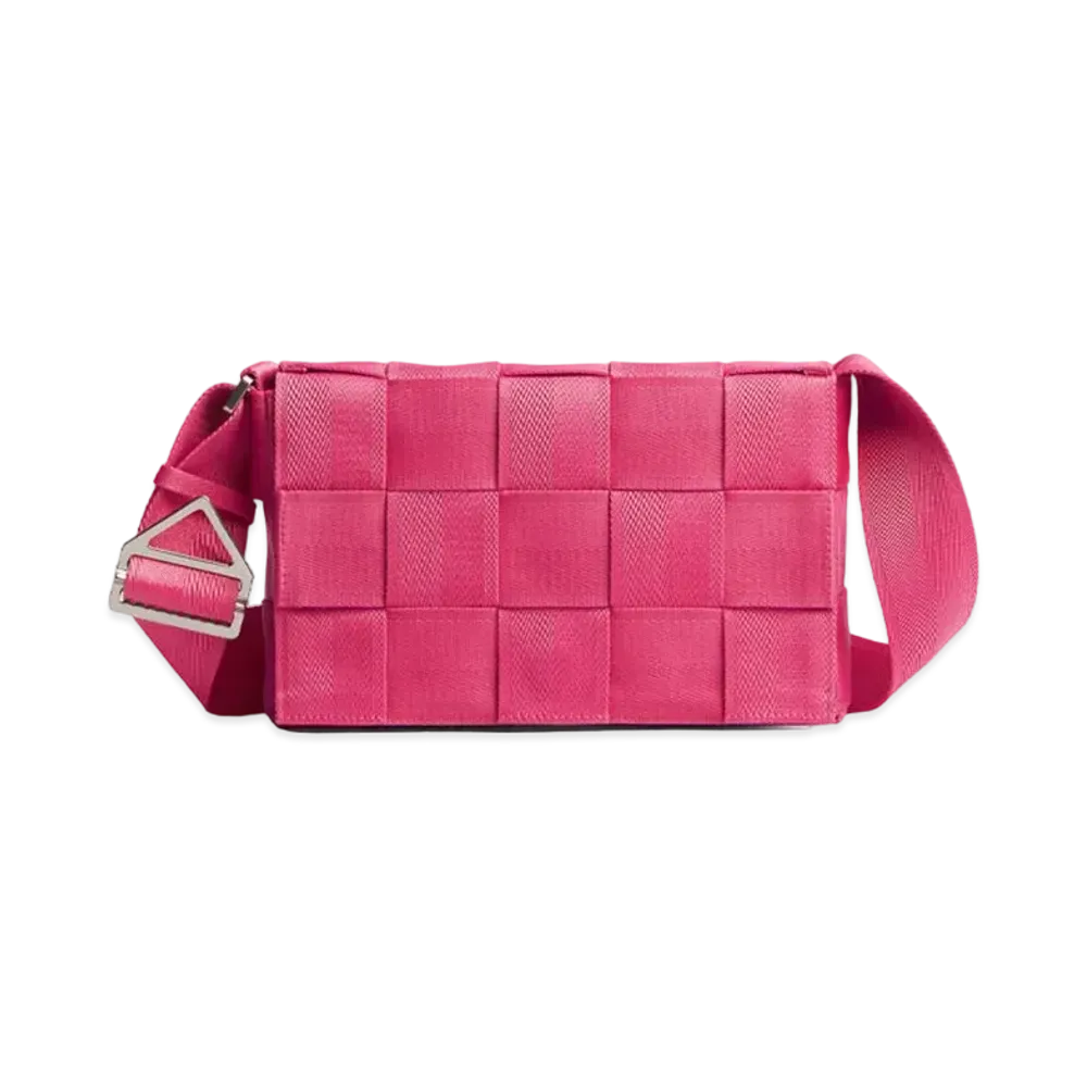 Bottega Veneta Webbing Crossbody Bag "Bubblegum Washed"