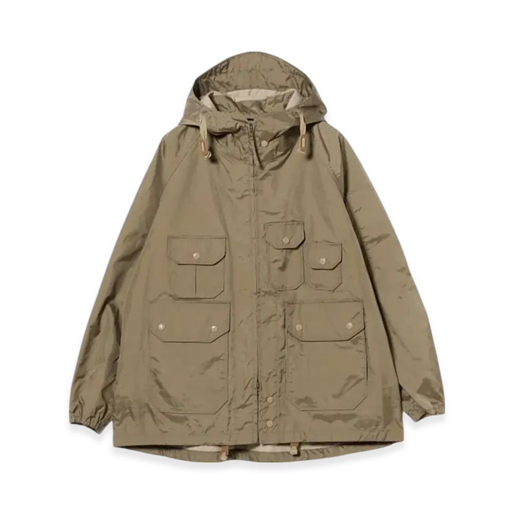 ENGINEERED GARMENTS Atlantic Parka - Nylon Cotton "Kahaki"