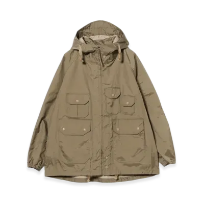 ENGINEERED GARMENTS Atlantic Parka - Nylon Cotton "Kahaki"