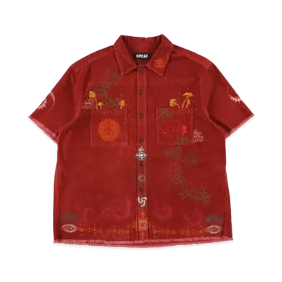 SUPPLIER Moody Corduroy Shirt "Red"