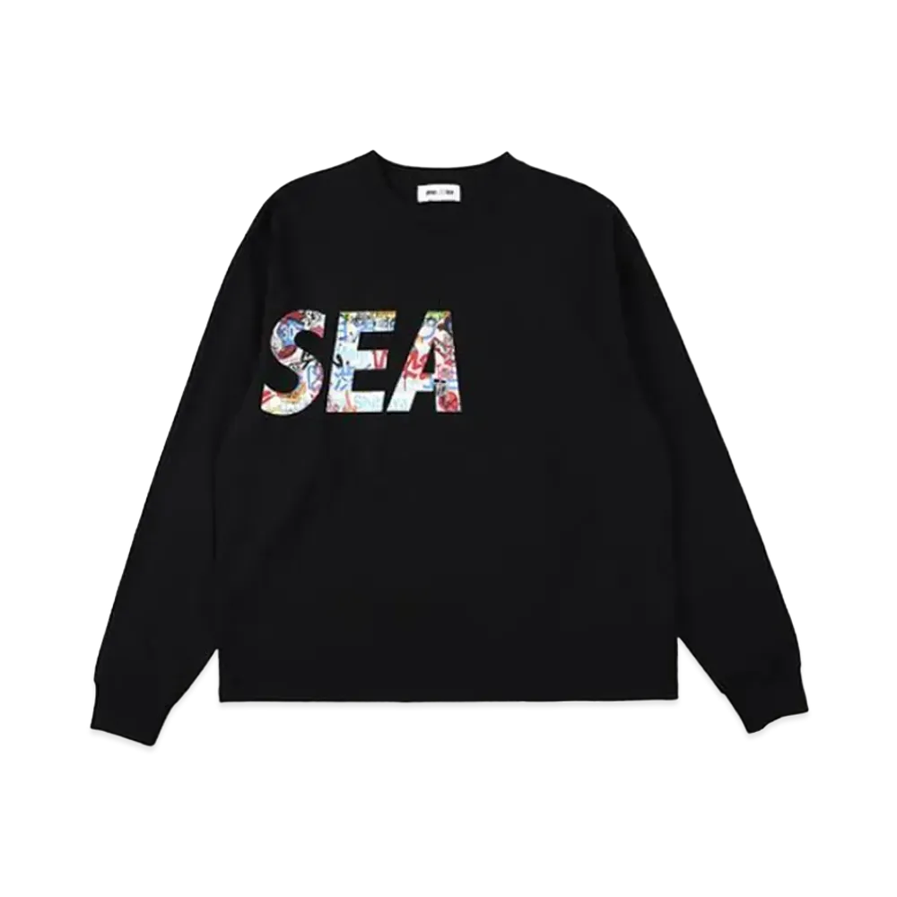 WIND AND SEA x LEE KAN KYO L/S Tee "Black"