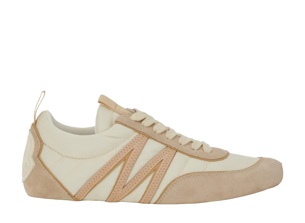 Moncler Women's Pacey Sneakers "Light Beige"