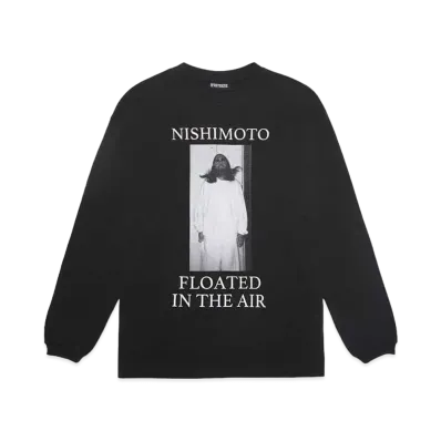 NISHIMOTO IS THE MOUTH FLOAT L/S TEE "BLACK"