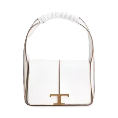 TOD'S Timeless Bag Mini In Leather "White"