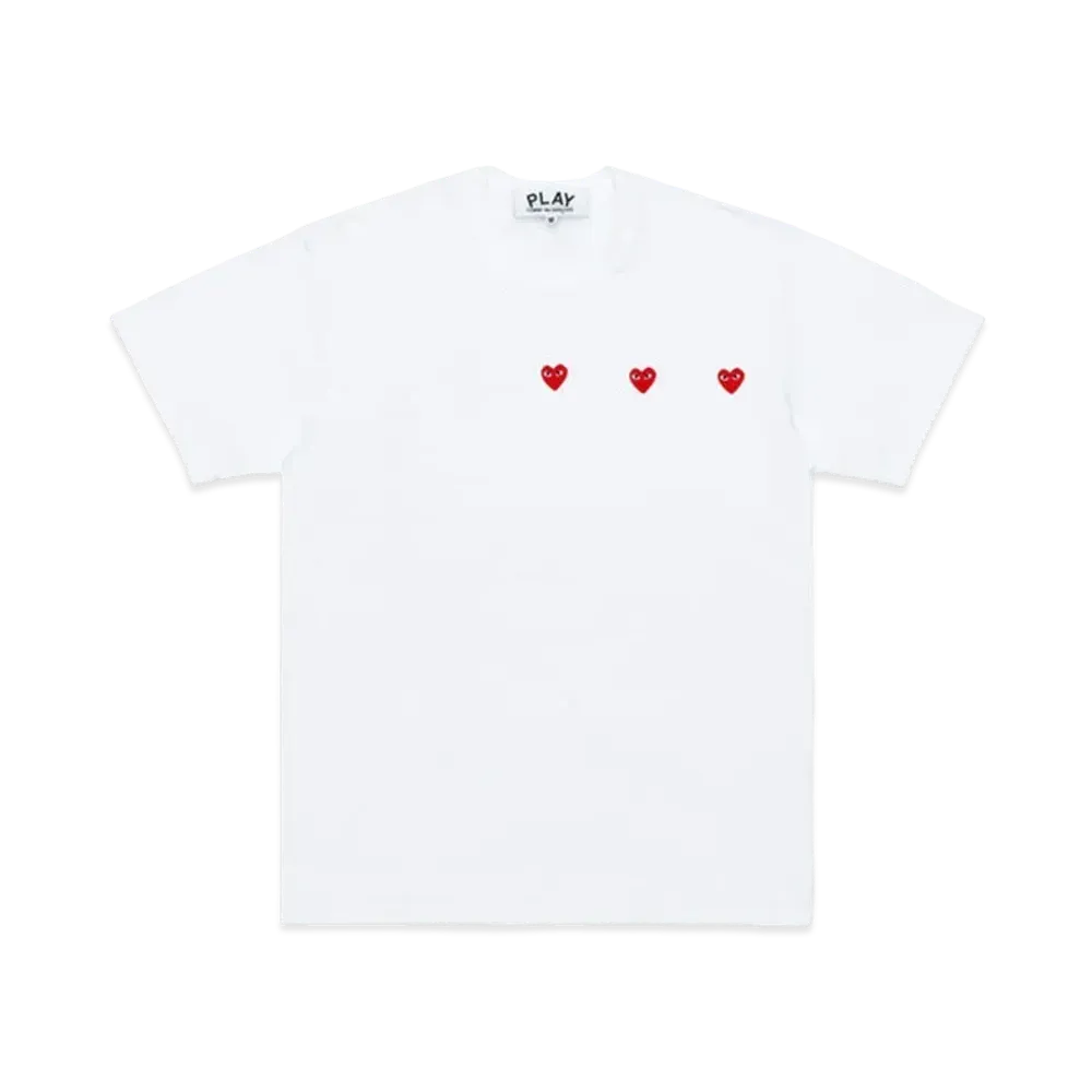 PLAY COMME des GARCONS AX-T337-051 "White"