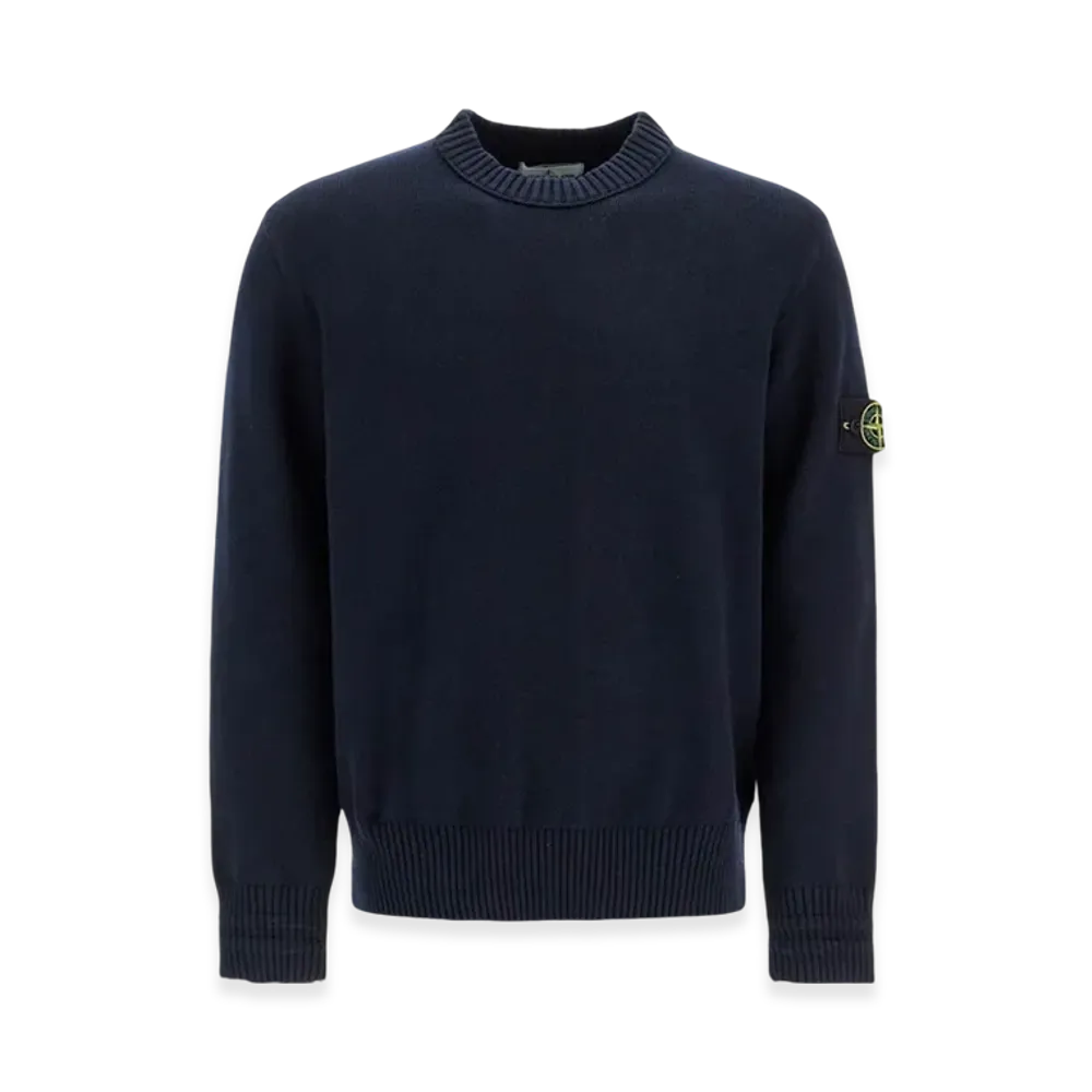Stone Island 506A2 Maglia Knit - 24FW "Navy Blue"