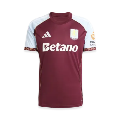 adidas Aston Villa FC 25/26 Home Jersey "Maroon/Glow Blue"