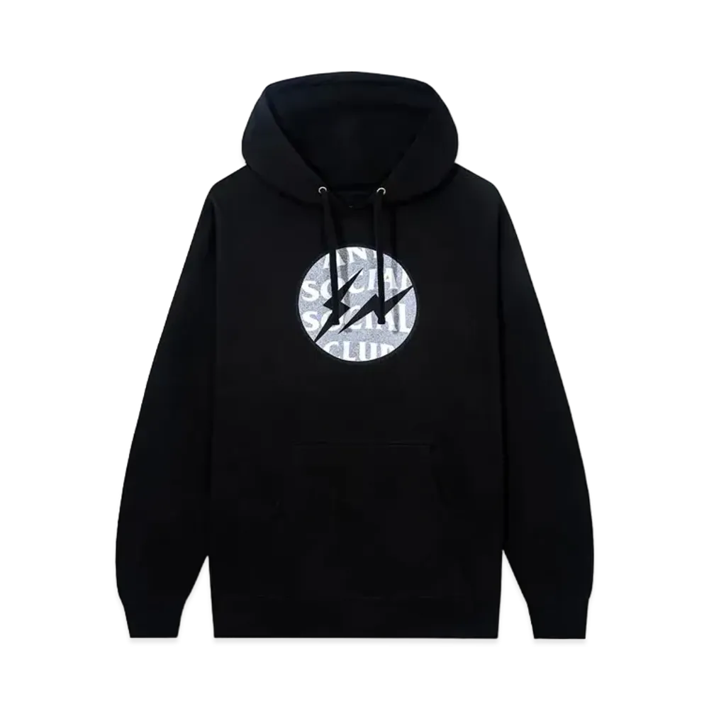 ANTI SOCIAL SOCIAL CLUB x FRAGMENT Called Interference Black Hoodie "Black"