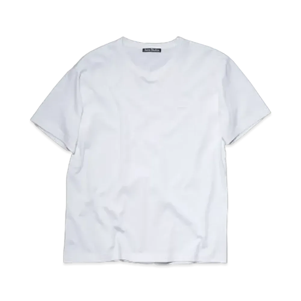 Acne Studios Crew Neck T-Shirt Regular Fit "Optic White"