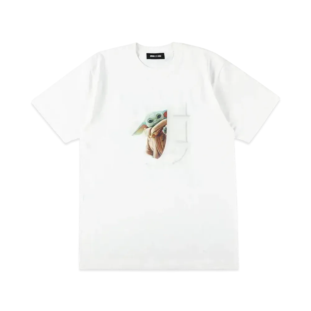 WIND AND SEA The Mandalorian WDS Tee / Grogu "White"