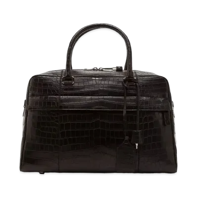 Dolce&Gabbana Travel Bag Crocodile "Black"