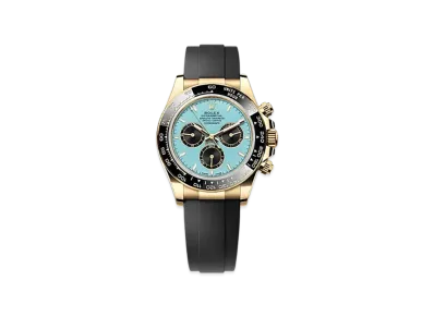 ROLEX Cosmograph Daytona 40mm Yellow Gold 126518LN "Turquoise Blue"