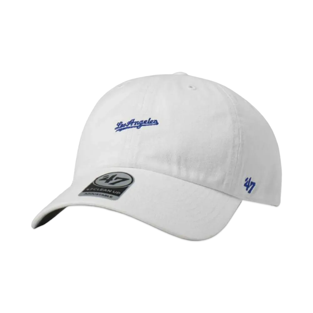 '47 Dodgers Base Runner Script CLEAN UP "WHITE"