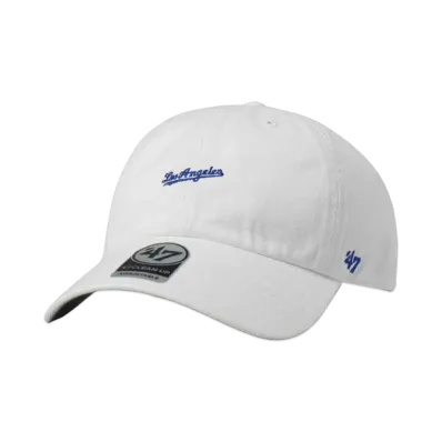 '47 Dodgers Base Runner Script CLEAN UP "WHITE"