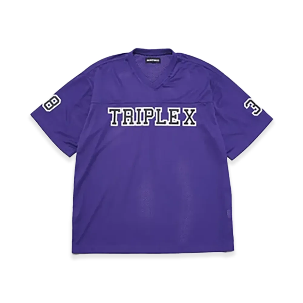 GOD SELECTION XXX Mesh Short Sleeve Shirt GX-S25-CS-06 "Purple"