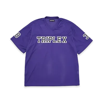 GOD SELECTION XXX Mesh Short Sleeve Shirt GX-S25-CS-06 "Purple"