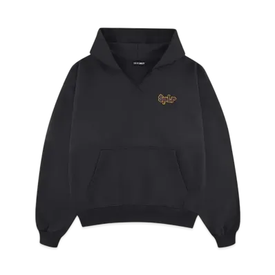 SPLR Crayon Logo Embroidery Hoodie "Black"