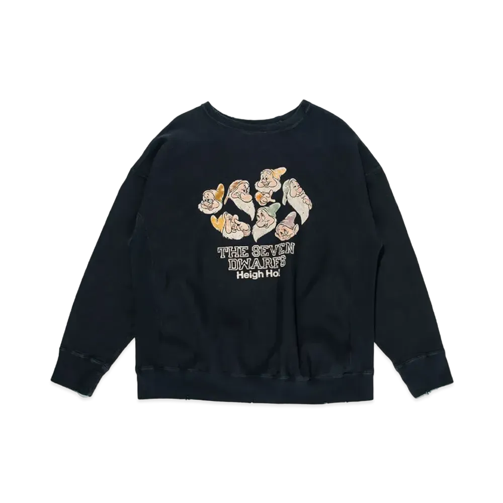 BOW WOW SEVEN DWARFS SWEAT SHIRTS "BLACK AGEING"