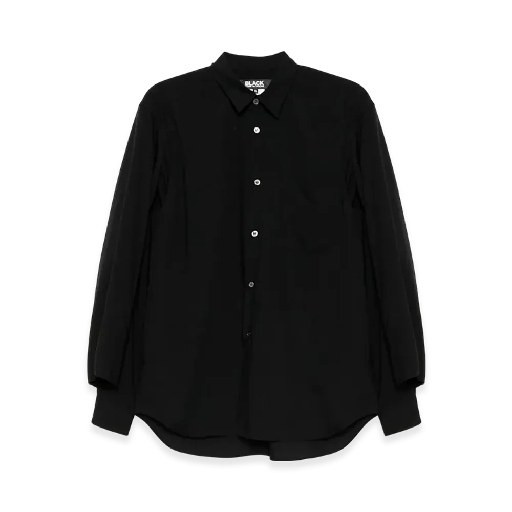 BLACK COMME des GARCONS Long Sleeve Shirt "Black"