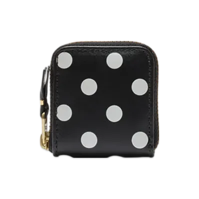 COMME des GARCONS Wallet Dots Printed "Black"