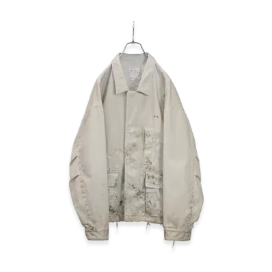 ANCELLM Highcount Drill Aging Jacket "Off"
