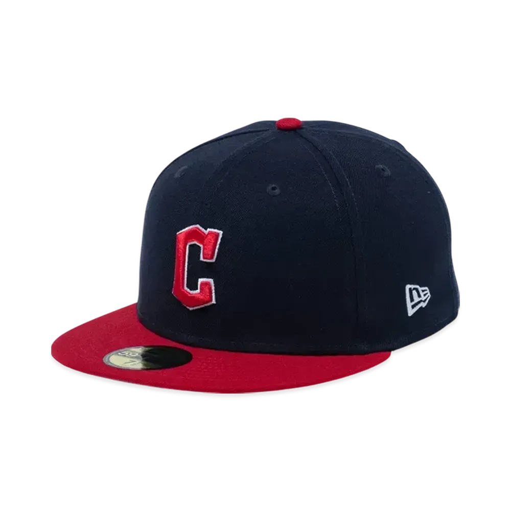 NEW ERA 59Fifty 59Fifty Day Memorial Collection Cleveland Guardians "Navy/Scarlet"