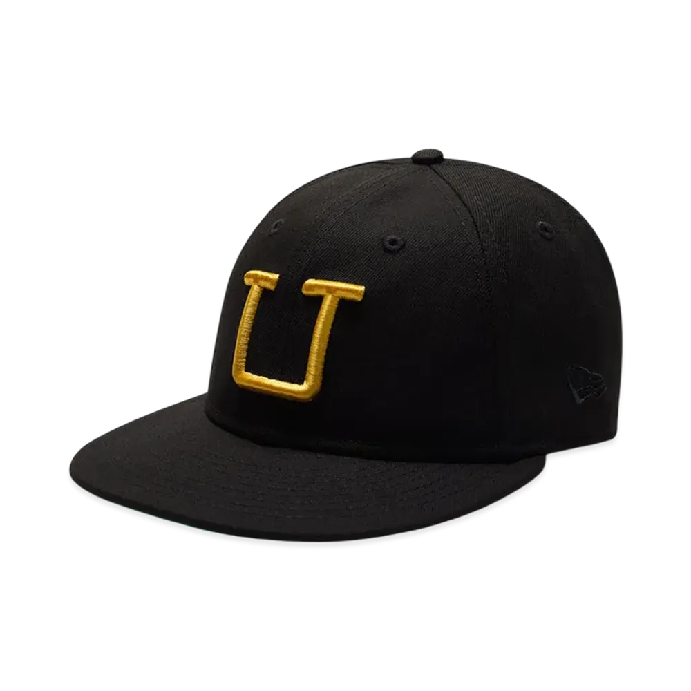 UNDEFEATED x New Era Big U Snapback "Black"