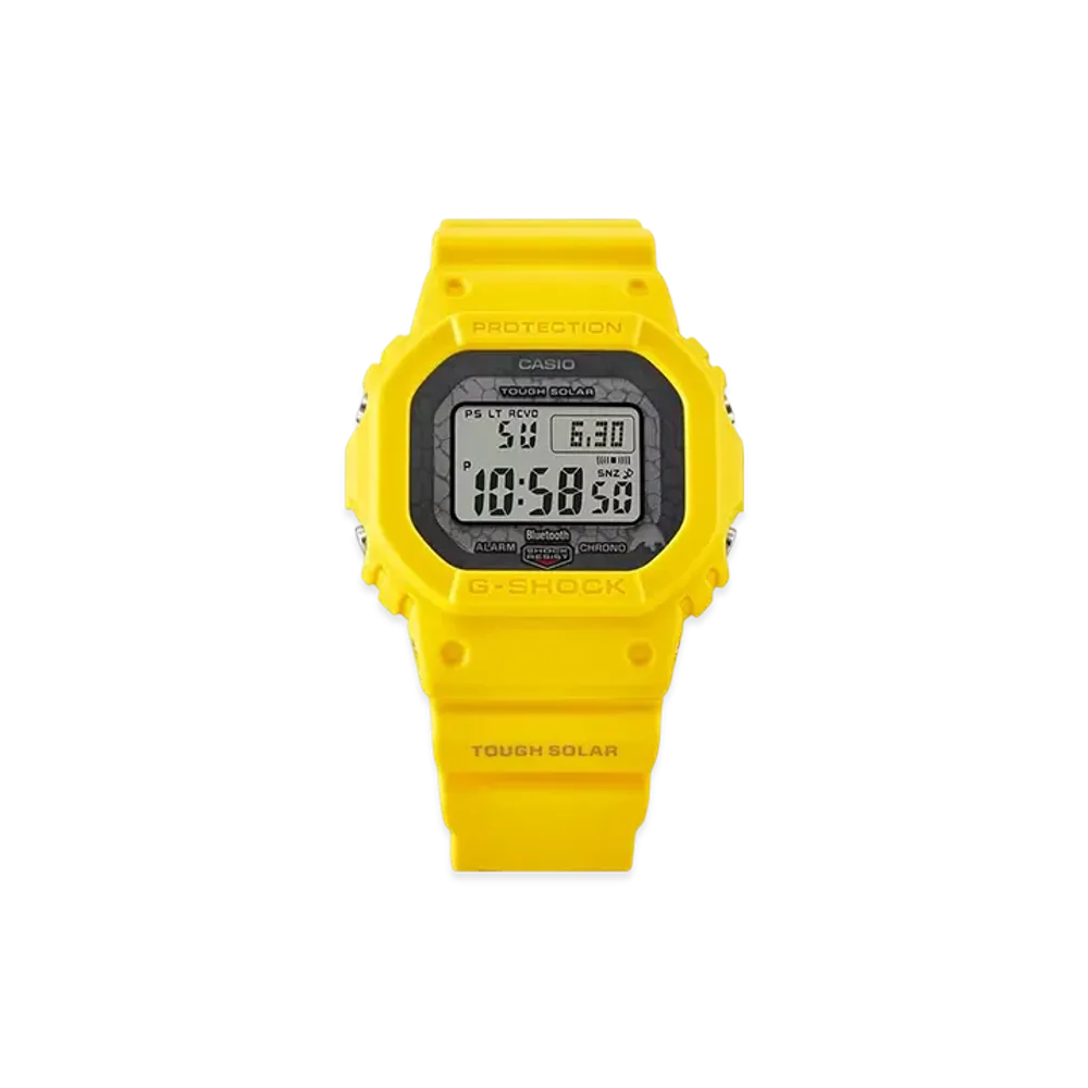 Casio G-Shock League Of Legends Collaboration Model Analog-Digital 110 Series GW-B5600CD-9JR "Yellow"