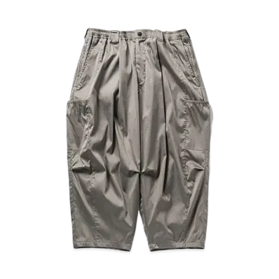 TIGHTBOOTH Stripe Cropped Cargo Pants "Gray"