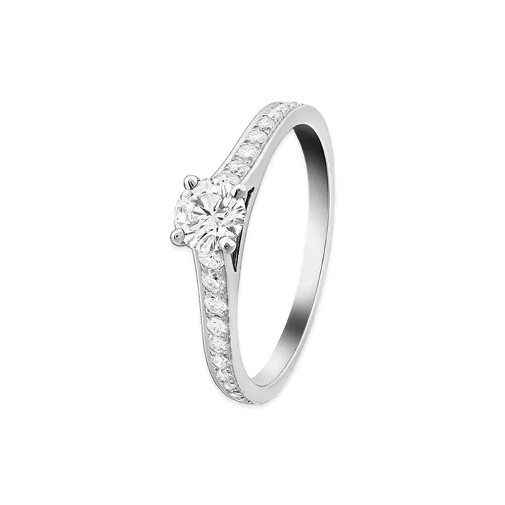 Van Cleef & Arpels Romance 0.30ct EVVS2 "Platinum/Diamond"