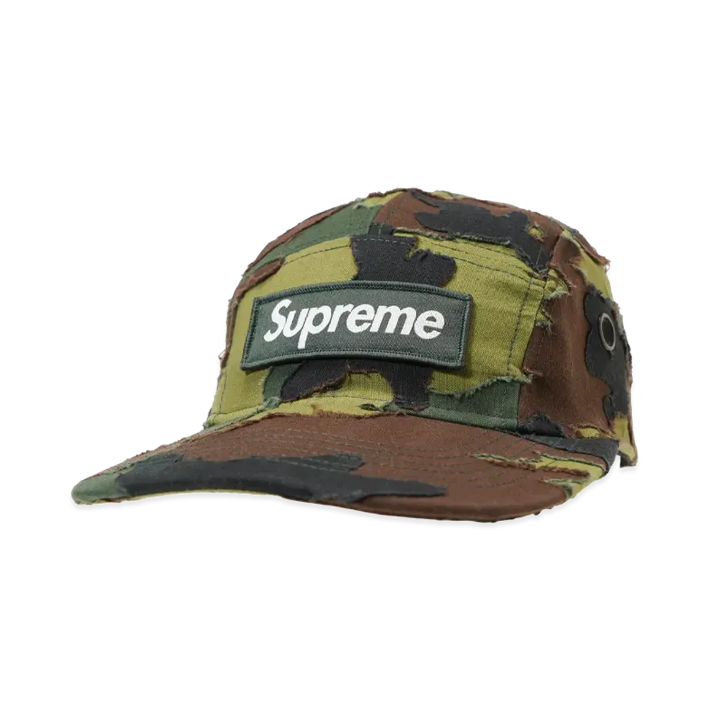 Supreme Layered Camo Camp Cap "Woodland Camo"