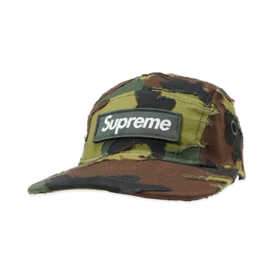Supreme Layered Camo Camp Cap "Woodland Camo"